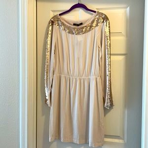 BCBG MAXAZRIA Sequin Detail Dress
